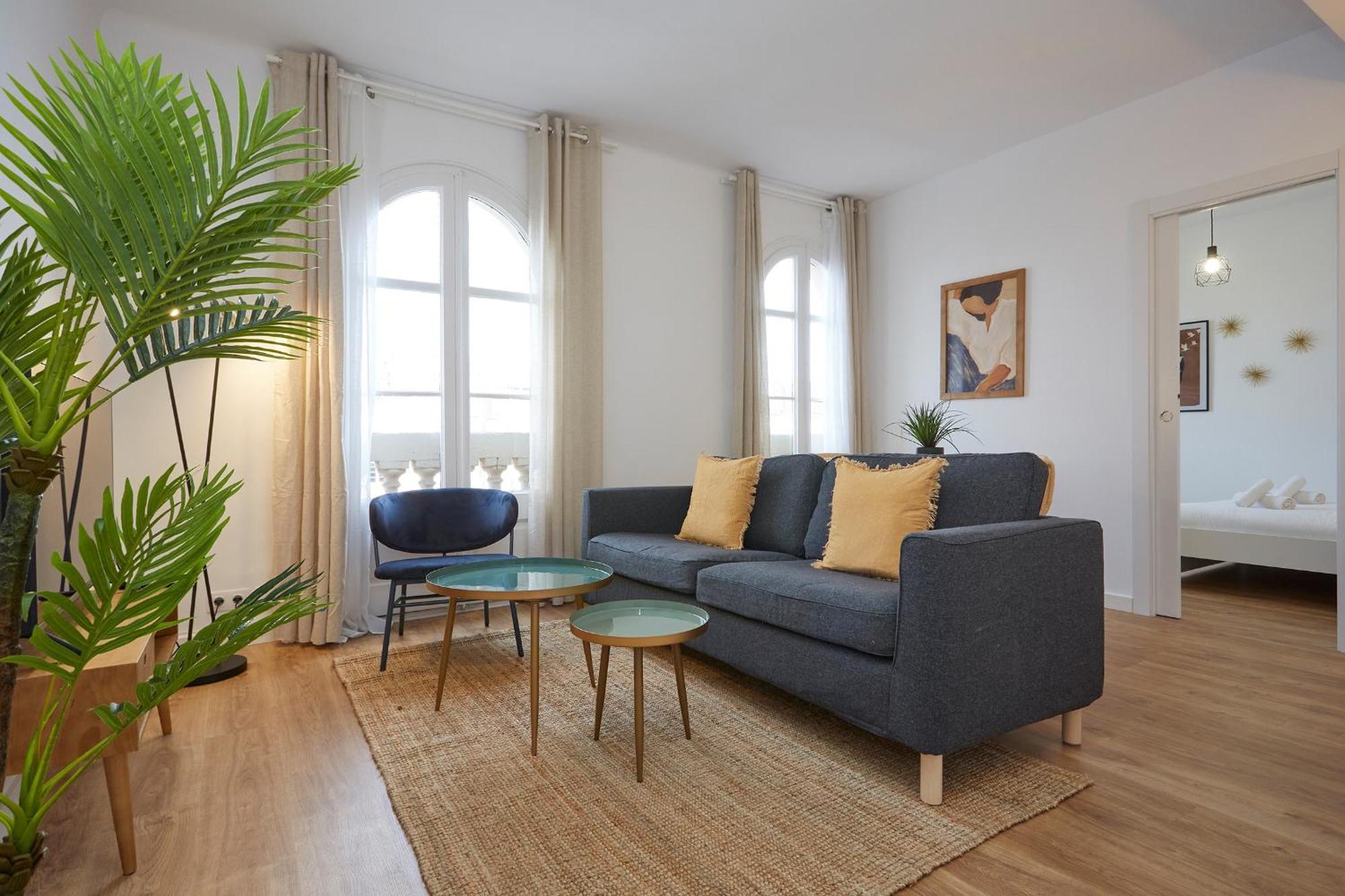 61par1014- Magnifico Recientemente Decorado En Poble Sec Apartment Barcelona