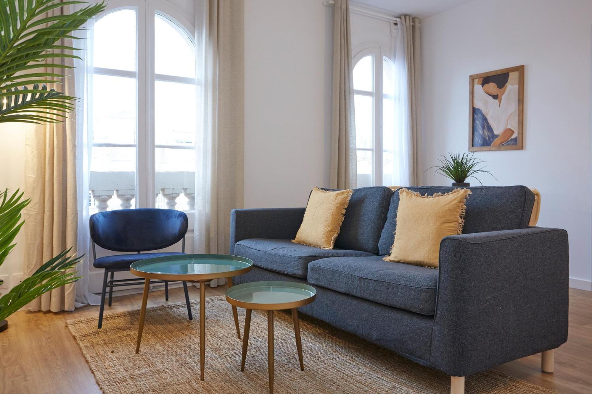 61par1014- Magnifico Recientemente Decorado En Poble Sec Apartment Barcelona